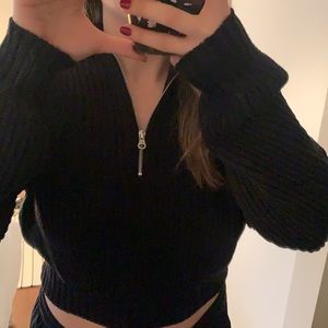 Cropped sweater